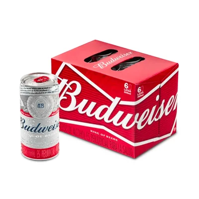 Cerveza Budweiser Lata X6 269 ml