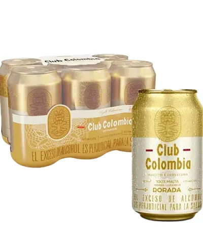 Cerveza Club Colombia Dorada SixPack x 330ml