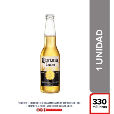 Cerveza CORONA botella extra (330 ml)