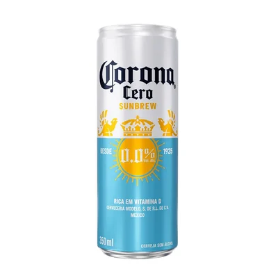 Cerveza Corona Cero X6 Lata 269 ml