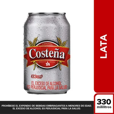 Cerveza COSTENA lata (330 ml)