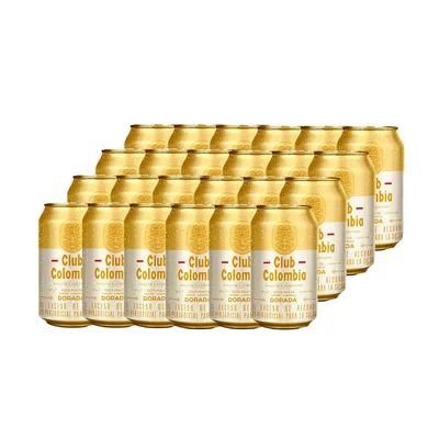 Cerveza DORADA CLUB COLOMBIA LATA x 24 unds (7.920 ml)