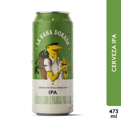 Cerveza Dorada IPA LA RANA DORADA Cerveza Dorada IPA (473 ml)