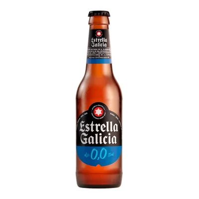 Cerveza Estrella Galicia 0,0% Botella 250ml