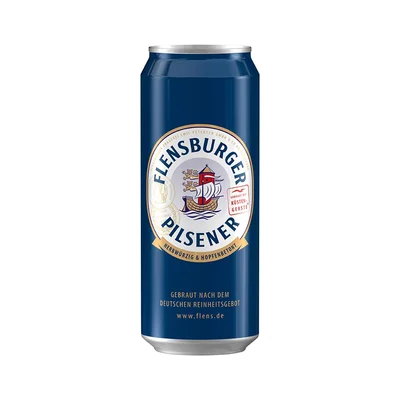 Cerveza FLENSBURGER pilsener lata (500 ml)