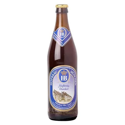 Cerveza HOFBRAU CERVEZA DUNKEL OSCURA HB (500 ml)