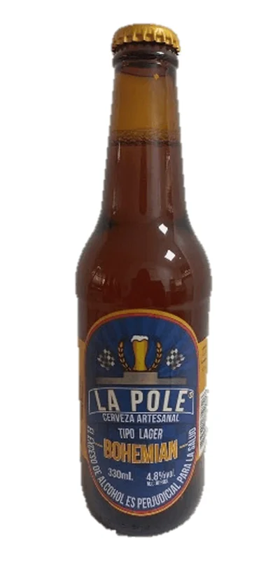 Cerveza La Pole Artesanal Bohemian x330ml