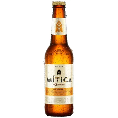 Cerveza Mitica BNR300 Unid Original Mítica Original Botella 300ml Unidad (300 ml)