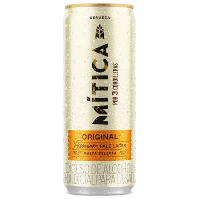 Cerveza Mitica L310 Unid Original Mítica Original Lata310ml Unidad (310 ml)