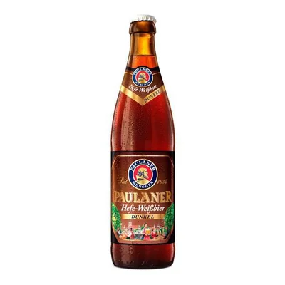 Cerveza PAULANER cerv hefeweissbier dunkel (500 ml)