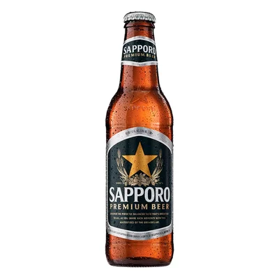 Cerveza SAPPORO premium (355 ml)