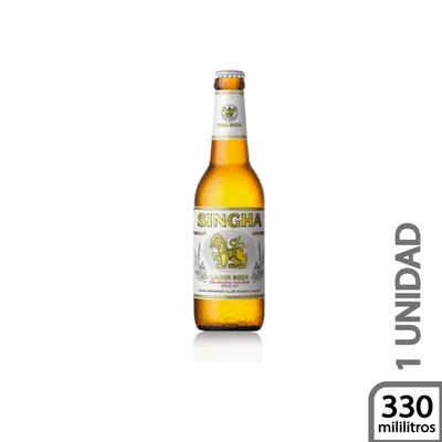 Cerveza SINGHA lager (330 ml)