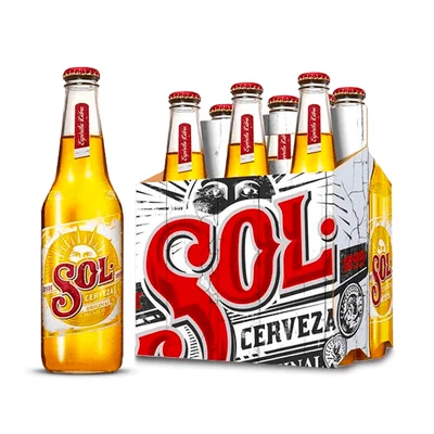 Cerveza Sol Botella No retorn 250 ml
