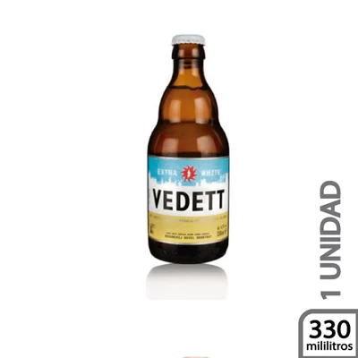 Cerveza VEDETT extra white (330 ml)