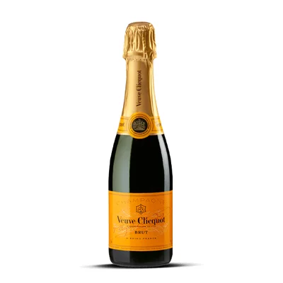 Champagne Veuve Clicquot Brut Yellow Label Media Botella 375 ml