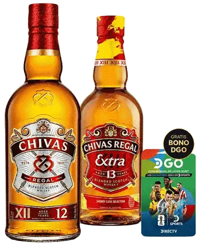 Chivas 12 700 ml + Chivas Extra 13 700 ml