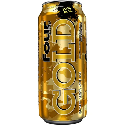 Coctel FOUR LOKO lata gold (473 ml)