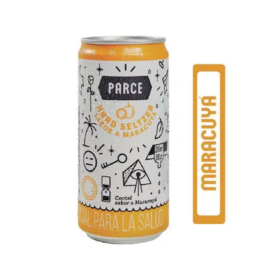 Coctel PARCE HARD SELTZER lata maracuya (269 ml)