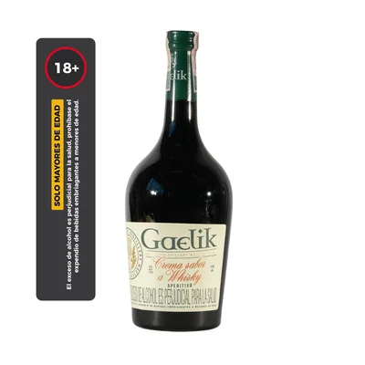 Crema de Whisky Gaelik 750 Ml