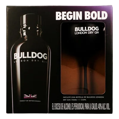 Ginebra BULLDOG london dry gin (750 ml)