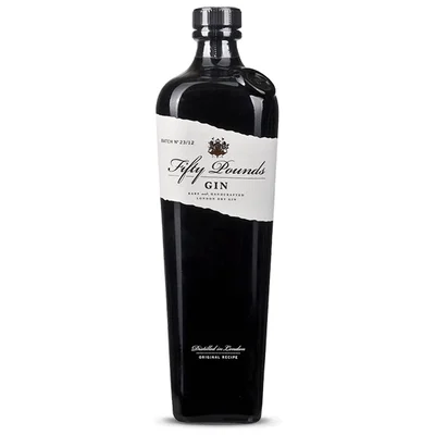 Ginebra London Dry Fifty Pounds 750 ml