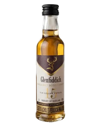Glenfiddich 15 años x 50ml
