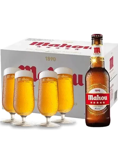Mahou 5 Estrellas Paca x 330ml