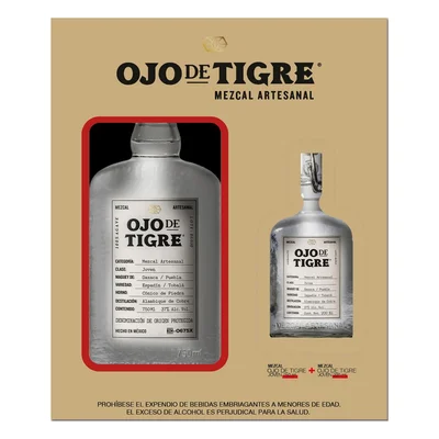 Mezcal OJO DE TIGRE Artesanal Joven 1 Botella (750 ml)