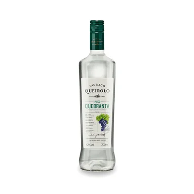 Pisco Santiago Queirolo Quebranta 750ml