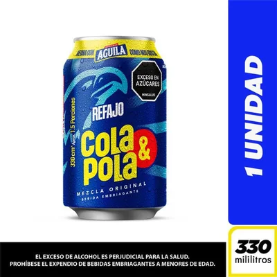 Refajo COLA Y POLA lata (330 ml)