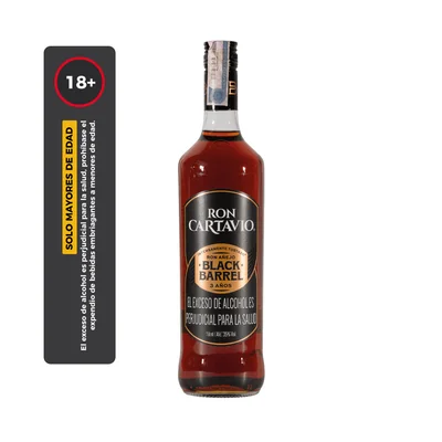 Ron Añejo Cartavio Black Barrel 750 Ml