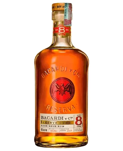 Ron Bacardí Añejo 8 años X 750ML