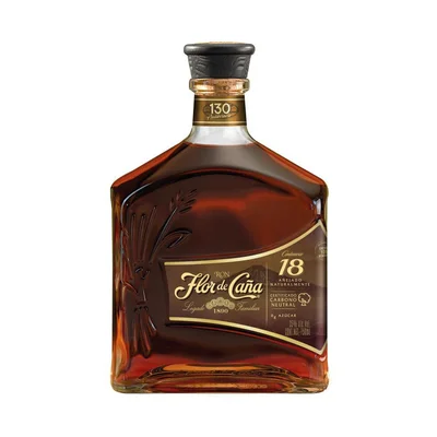 Ron FLOR DE CAÑA centenario 18 años (750 ml)
