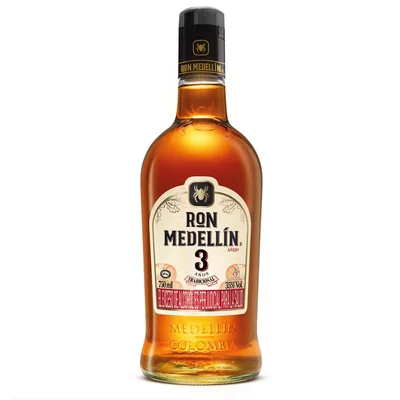 Ron MEDELLIN añejo 3 años botella (750 ml)