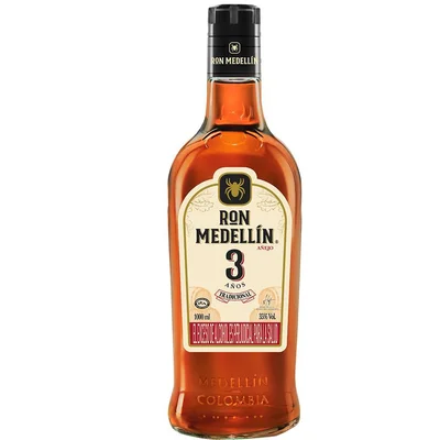 Ron MEDELLIN añejo tradicional 3 años (1000 ml)