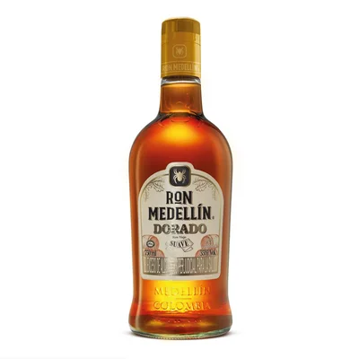 Ron MEDELLIN botella dorado (750 ml)