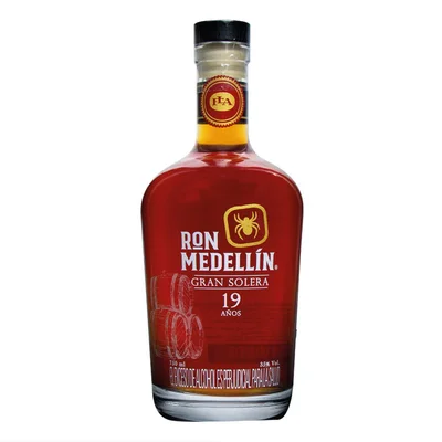 Ron MEDELLIN gran solera 19 años botella (750 ml)