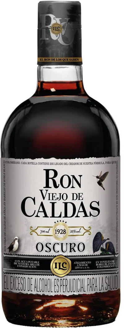 Ron VIEJO DE CALDAS oscuro (700 ml)