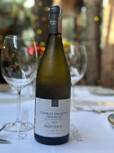 ROPITEAU CHABLIS VAILLONS 1ER CRU 2019