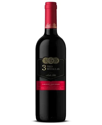 Santa Rita 3 Medallas Cabernet Sauvignon x 750ml