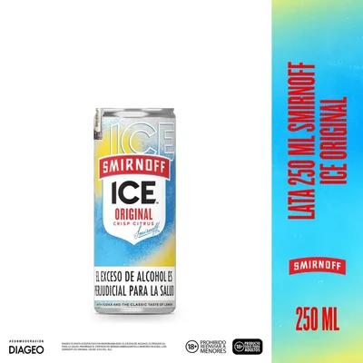 Smirnoff Ice Original Coctel Listo para tomar lata 250 ml
