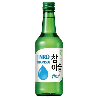 Soju JINRO fresh licor coreano (360 ml)