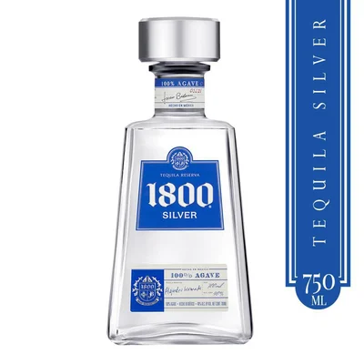 Tequila Blanco 1800 100% agave (750 ml)