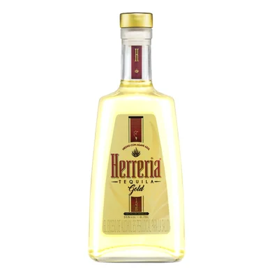 Tequila HERRERIA gold de agave azul (750 ml)