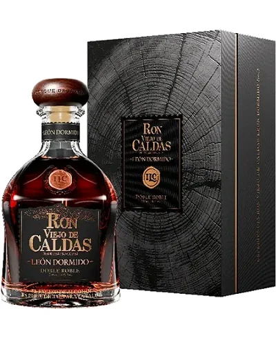 Viejo de Caldas 21 años León Dormido Doble Roble x 750ml