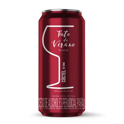 Vino Aperitivo Carinoso Coctel Tinto Verano 269ml