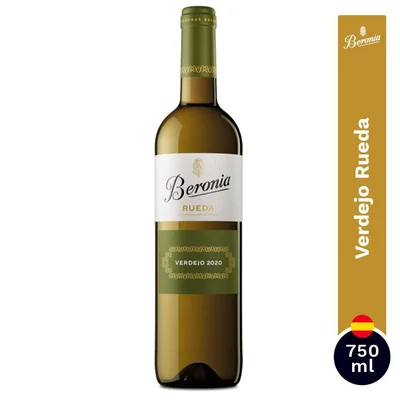 Vino blanco BERONIA verdejo rueda Verdejo (750 ml)