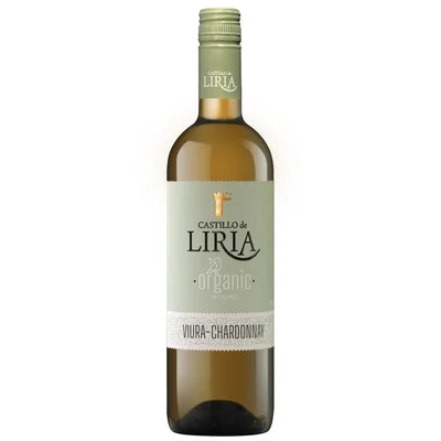 Vino blanco CASTILLO DE LIRIA viura chardonnay organic Viura (750 ml)
