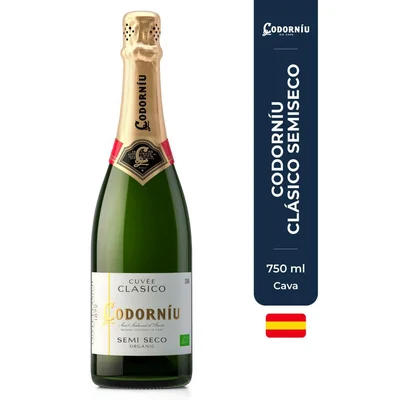 Vino blanco CODORNIU demisec espumoso Otra Cepa (750 ml)