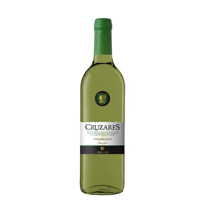 Vino blanco CRUZARES MARCA EXCLUSIVA ligero y fresco (750 ml)